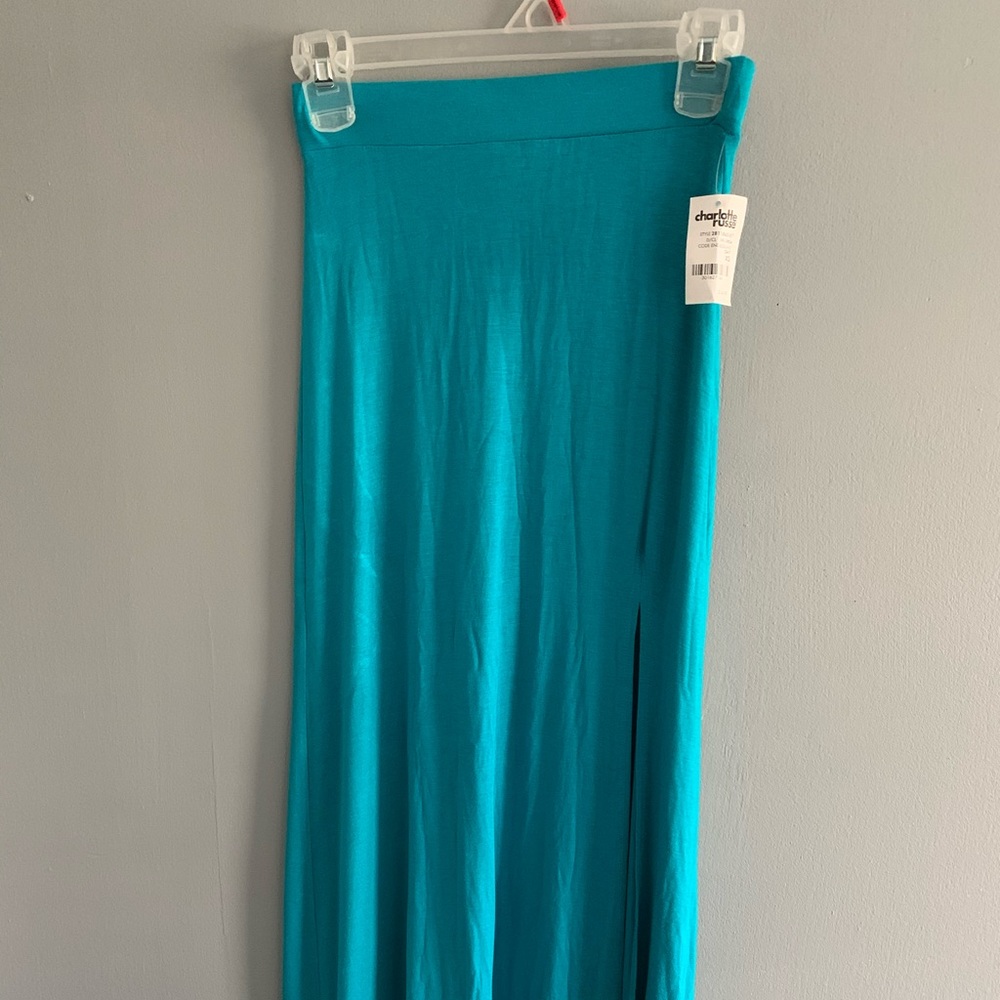 Blue Maxi Skirt